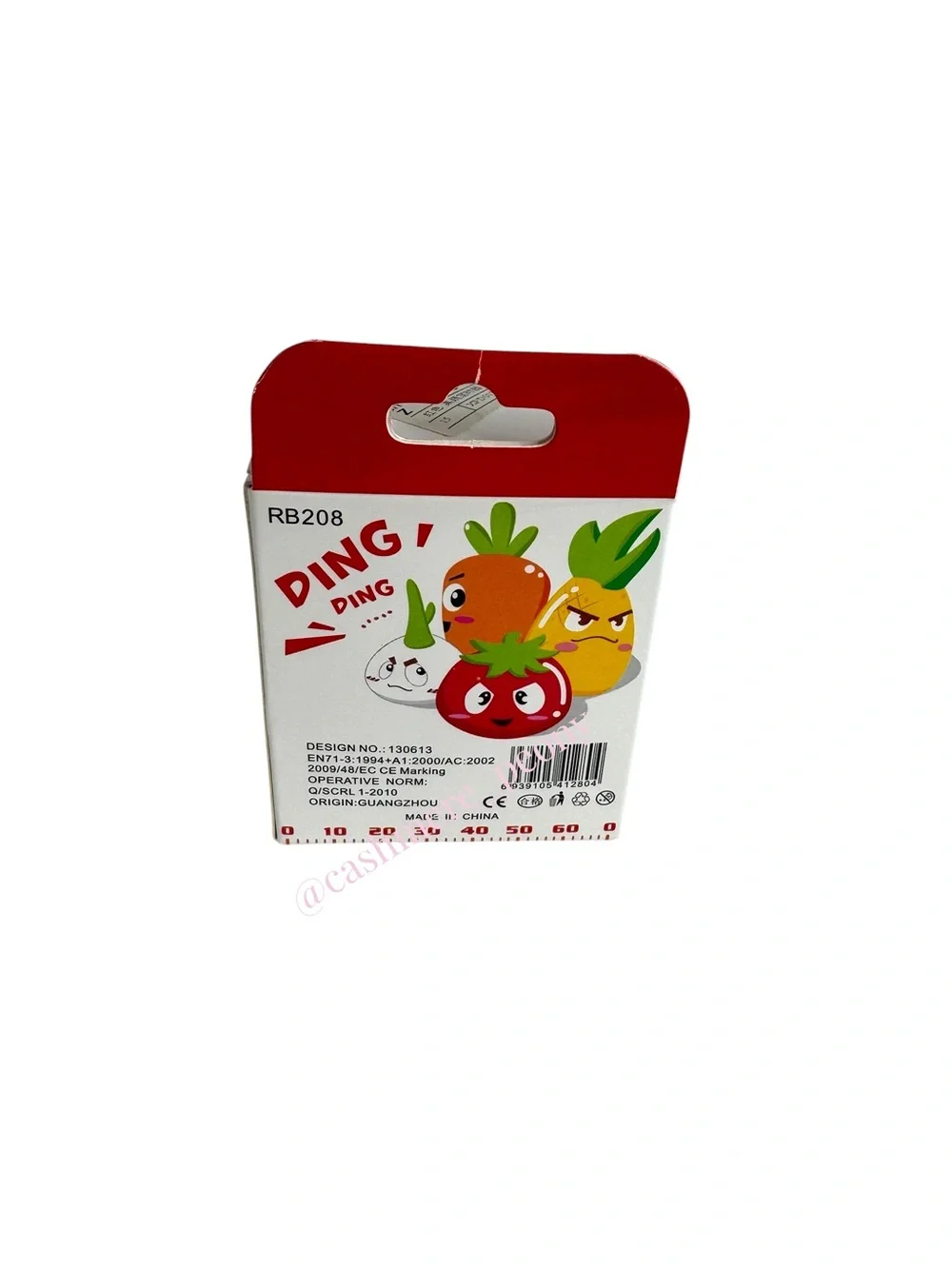 NEW Red Tomato Mech Timer - Cute Wind-Up Kitchen Tool